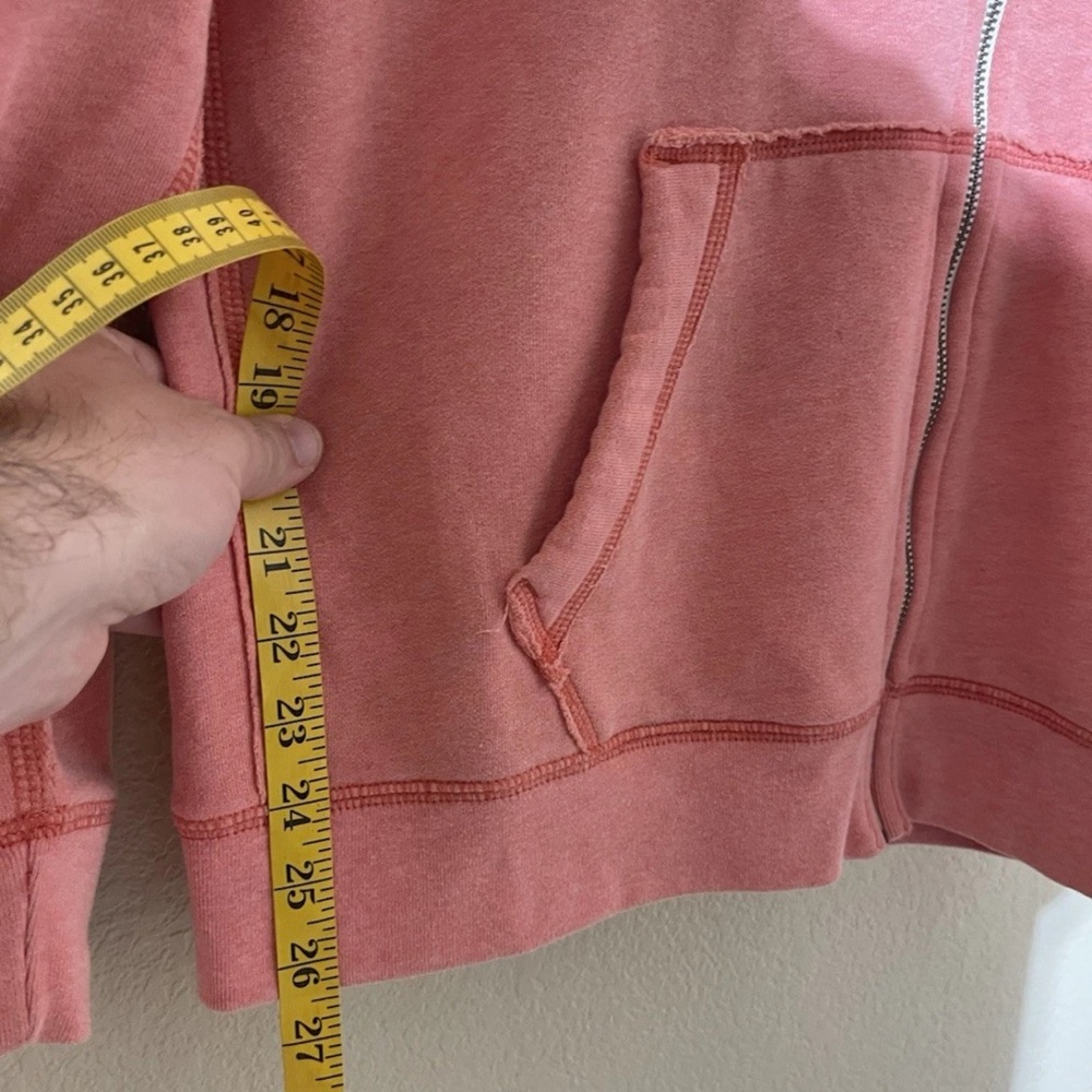 Pink Y2K Abercrombie & Fitch zip up hoodie - Picture 5 of 6